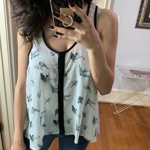 Bird print tank